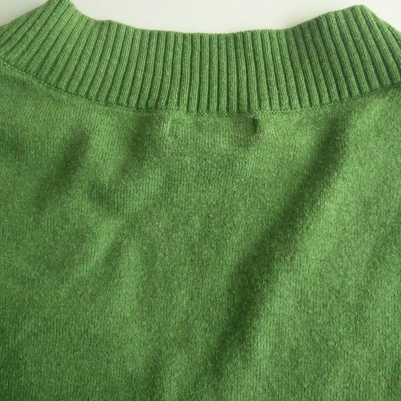 Gap V Neck Green Sweater M - Picture 3 of 5